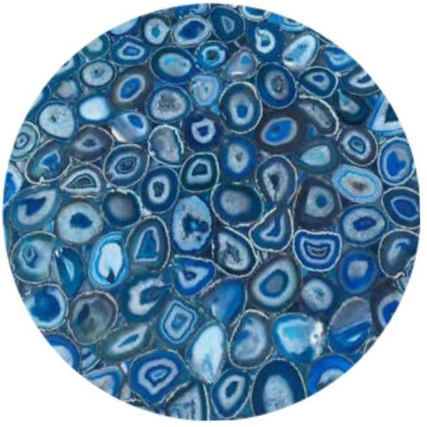 Agate Stone Round Dinner Center Table Top