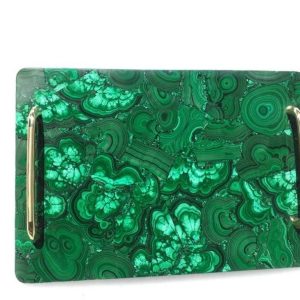 Green Malachite Stone Tray