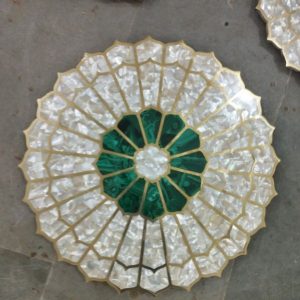 brass  & Mop Coffee Table